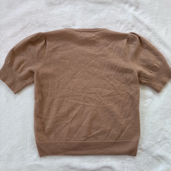 100% wool short sleeve sweater - Picture 2 of 4